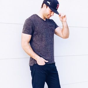 Men’s Grey Kenneth Cole Relaxed Fit T Shirt